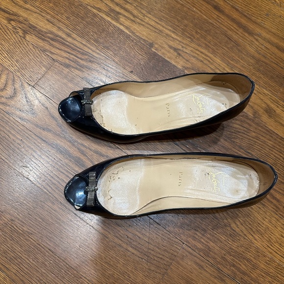 Louboutin peep toe with box 41.5 - Picture 3 of 5